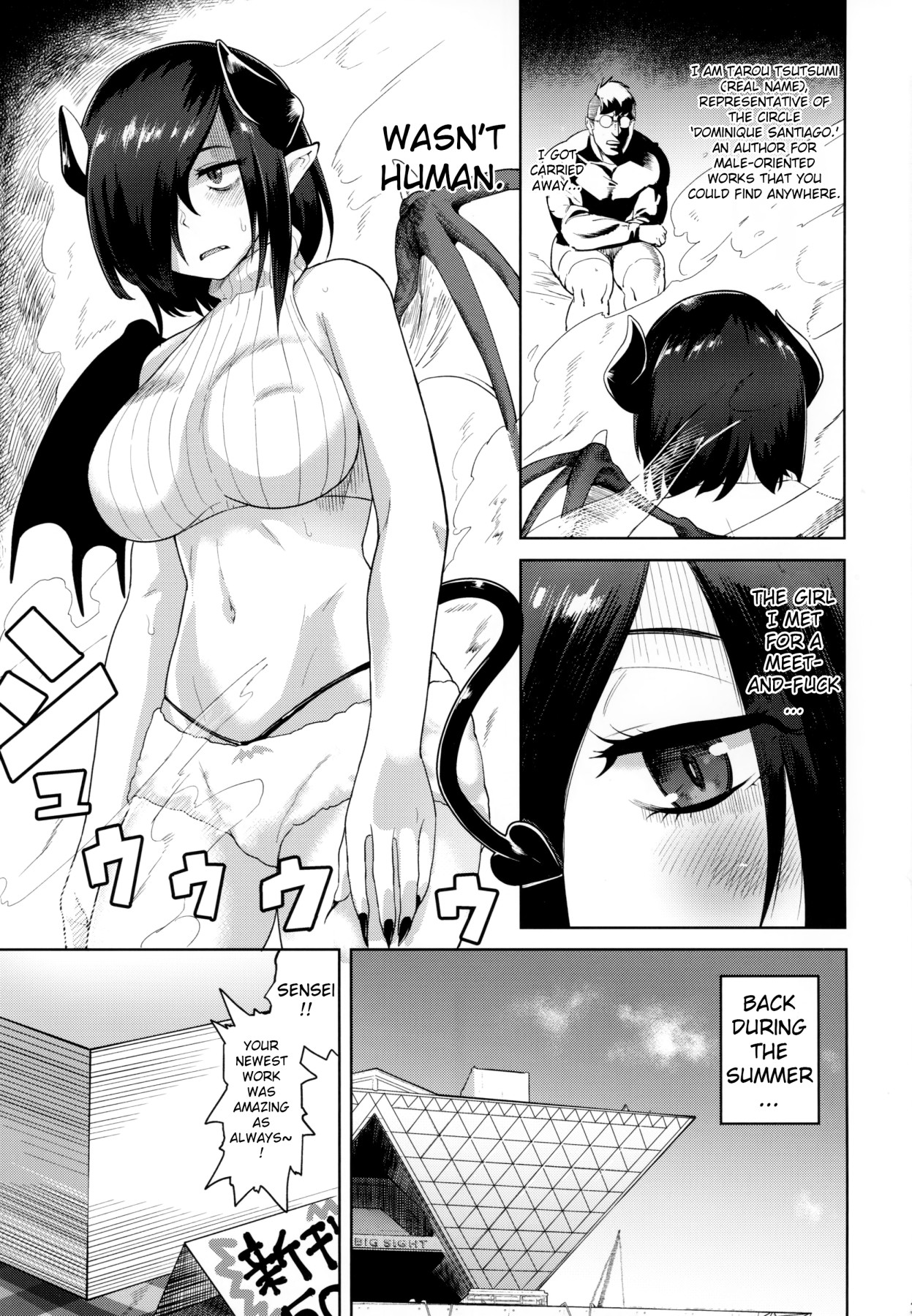 Hentai Manga Comic-I Had a Meet-and-Fuck with a Fan-Read-2